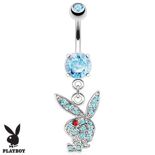 Piercing do břicha Playboy 001QR