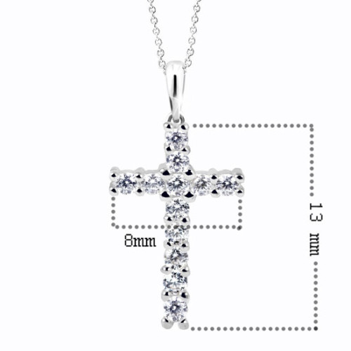 Přívěsek křížek ze zlata Z6010Z