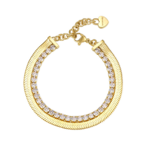 Elegantní dámský náramek Brosway Desideri love BEI075