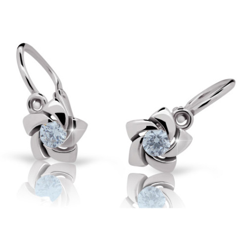 Dětské náušnice Cutie Jewellery C2201B Arctic Blue