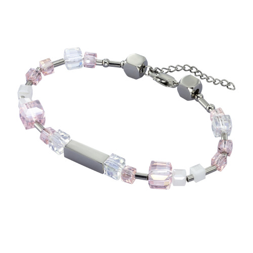 Korálkový náramek z oceli BSS815PWH