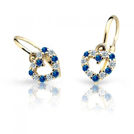 Náušnice pro miminka Cutie C2157Z-Dark Blue