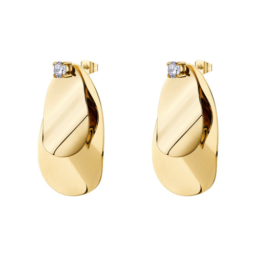 Pozlacené visací náušnice Brosway BLOOM BOM24