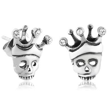 Ocelové naušnice pecky 003-CR