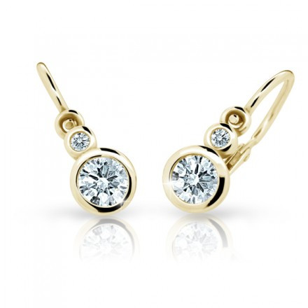 Náušnice pro miminka Cutie C1984Z-White