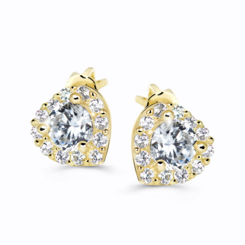Zlaté náušnice s diamanty DZ60231-30-00-X-1
