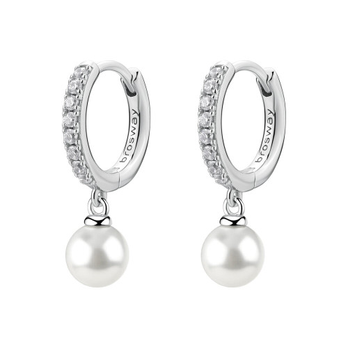 Náušnice Brosway Fancy Infinite White FIW144