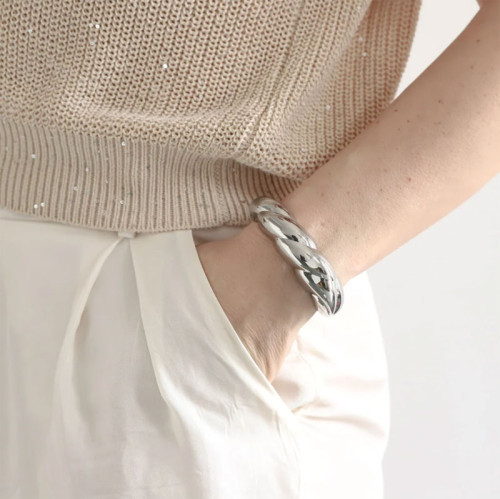 Bangle z chirurgické oceli MBSG25