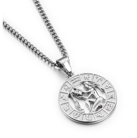 Náhrdelník chirurgická ocel WJHP3093-Vodnář