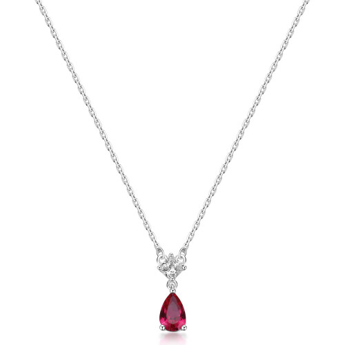 Dámský náhrdelník se zirkony Brosway Fancy Passion Ruby FPR111