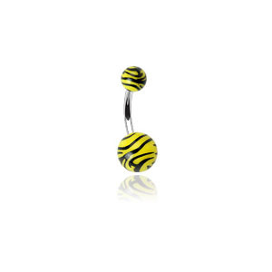 Piercing do břicha 0204 Yellow