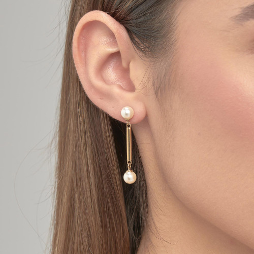 Perlové náušnice Brosway Affinity BFF169