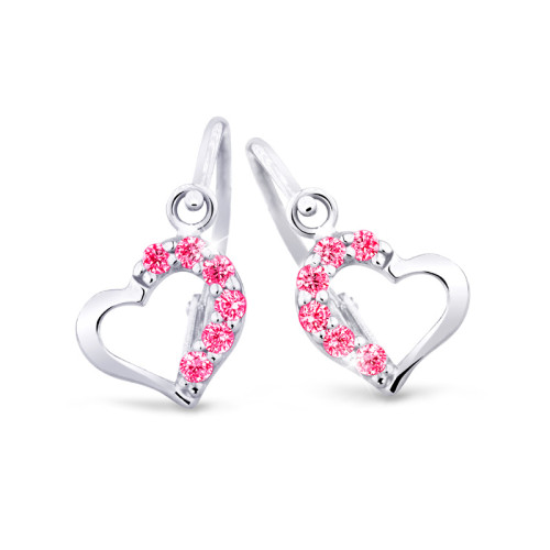 Zlaté náušnice pro miminka C2757B-Tcf Red