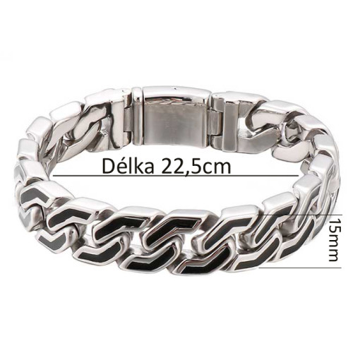 Pánský ocelový náramek WJHB801