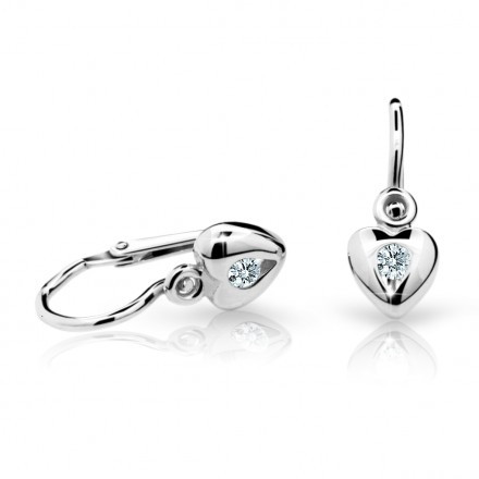 Náušnice pro miminka Cutie C1556B-White