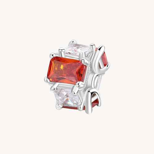 Stříbrný korálek na řetízek Brosway Fancy Orange FVO01