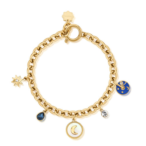 Zlatý náramek Brosway Chakra BHKB128