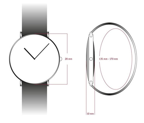 Hodinky řízené rádiem Dugena 4460836