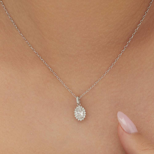 Přívěsek se zirkony Brosway Fancy Infinite White FIW32