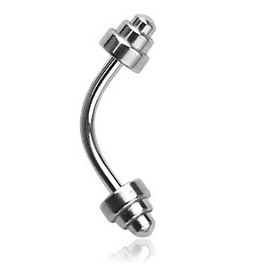 Piercing v obočí 06