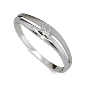 Prstýnek dtříbrný s kamínkem 1661