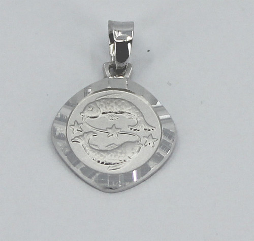 Stříbrný přívěsek se znamením Ryby 307884005