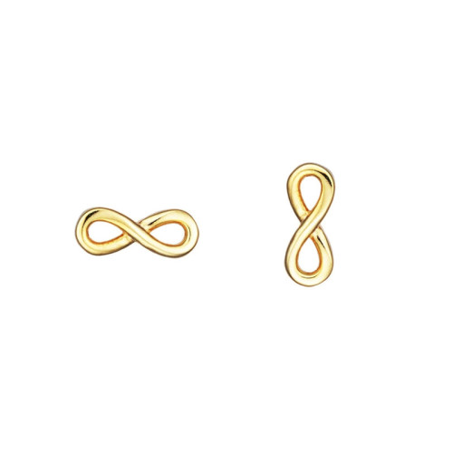 Stříbrné náušnice pecky nekonečno 313218001