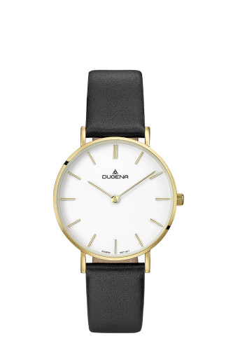 Dámské zlaté hodinky Dugena Linée 4460746