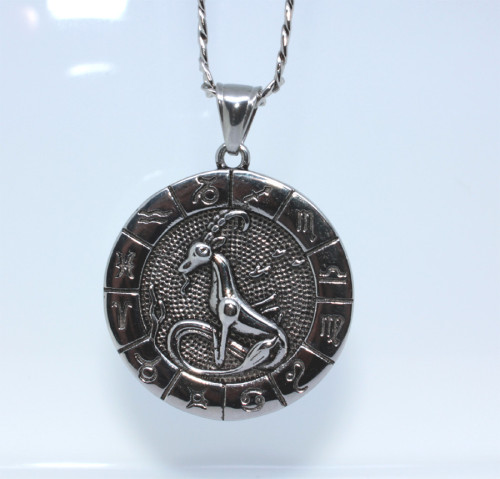 Přívěsek se znamením kozoroha + řetízek WJHP4278