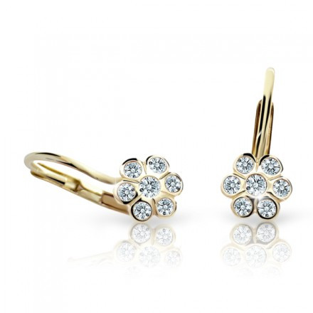 Dívčí náušnice Cutie C1737Z-Kl-White