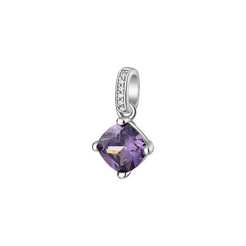 Stříbrný přívěsek se zirkony Brosway Fanci Magic Purple FMP25