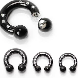 Ocelový piercing ucha-SEHBJHT09