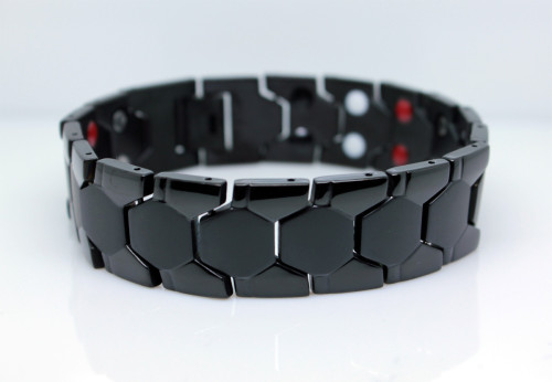 Pánský magnetický náramek chirurgická ocel WJHB706-BK