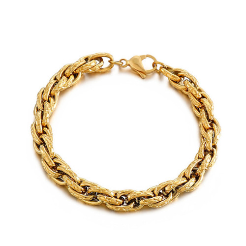 Pozlacený ocelový náramek WJHB800GD