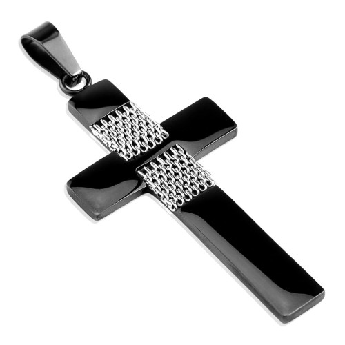 Přívěsek na krk kříž 6502