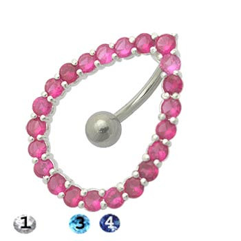 Piercing do pupíku 0399