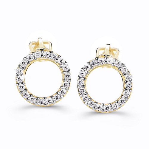 Zlaté diamantové náušnice DZ60240-30-00-X-1-1