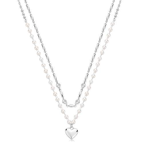 Elegantní dámský náhrdelník z chirurgické oceli Brosway CHAKRA BHKN131