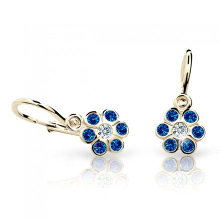 Náušnice pro miminka Cutie C1737Z-Dark Blue