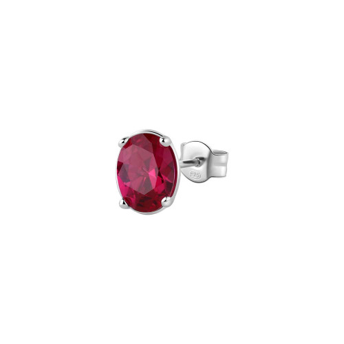 Náušnice pecka se zirkonem Brosway Fancy Passion Ruby FPR06