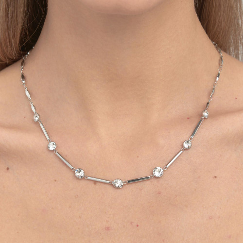 Dámský náhrdelník Brosway s krystaly Swarovski BFF158