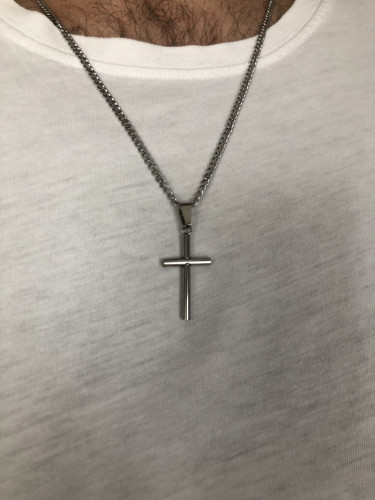 Náhrdelník křížek chirurgická ocel WJHC441ST