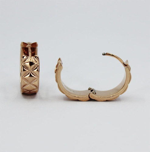 Náušnice z chirurgické oceli INORI INER88RG