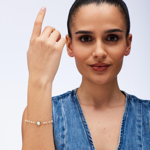 Dámský náramek s perlami Brosway ESSENTIAL BNL136