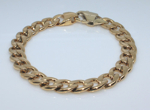 Pozlacený náramek z chirurgické oceli WJHN141B-GD