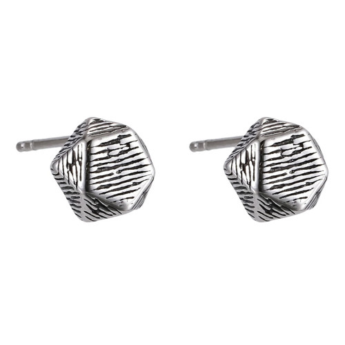 Náušnice z chirurgické oceli pecky ESS843