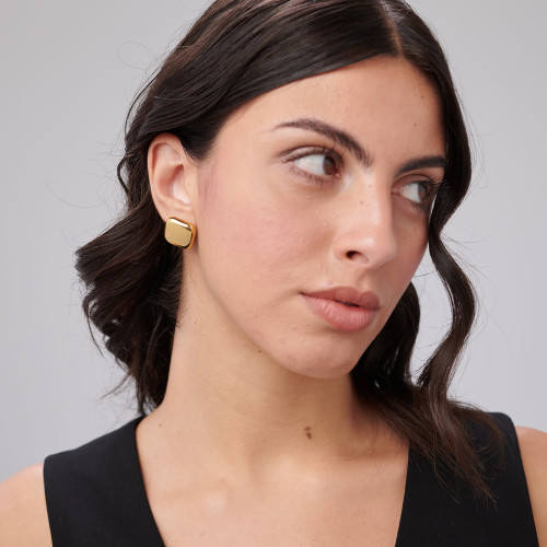 Pozlacené ocelové náušnice Brosway MUSE BUE22