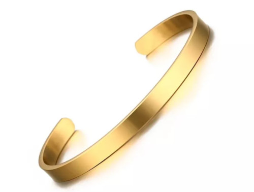 Zlatý náramek z chirurgické oceli JCFB212GD