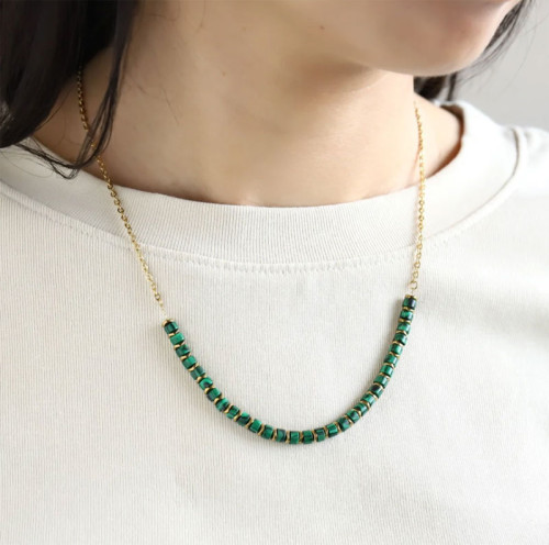 Dámský náhrdelník z chirurgické oceli NSS1014M