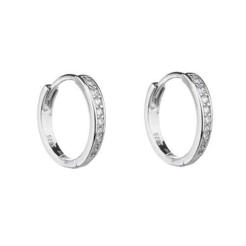 Dámské stříbrné náušnice s kamínky 311723002